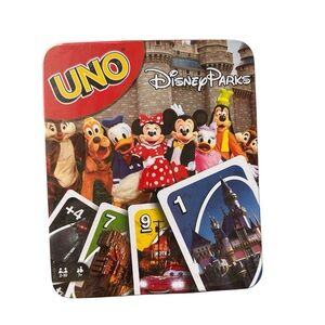 Disney Parks Collectible Tin UNO Card Game Set